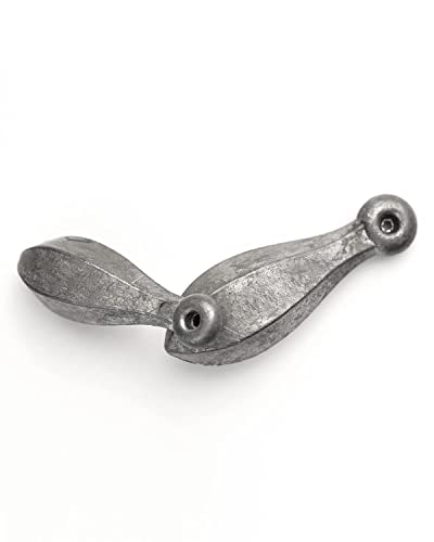 BLUEWING Bank Sinker 1LB/2LB/3LB/5LB/6LB Box Fishing Weights Saltwater Bullet Lead 1oz,2oz,3oz,5oz,8oz,10oz,12oz,16oz,32oz - style: #14 8oz, 4 Pack