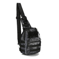 Viriber Tactical Backpack, Waterproof Military Cross-body Molle Sling Shoulder Backpack Chest Bag for Outdoor Every Day Carry Black02 - color: Black02