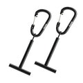 Booms Fishing SH1 Fly Fishing Tippet Spool Holder 2 Pack - color: Black 2pcs