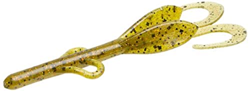 Zoom Bait Baby Brush Hog Bait-Pack of 12 - color: Watermelon Orange