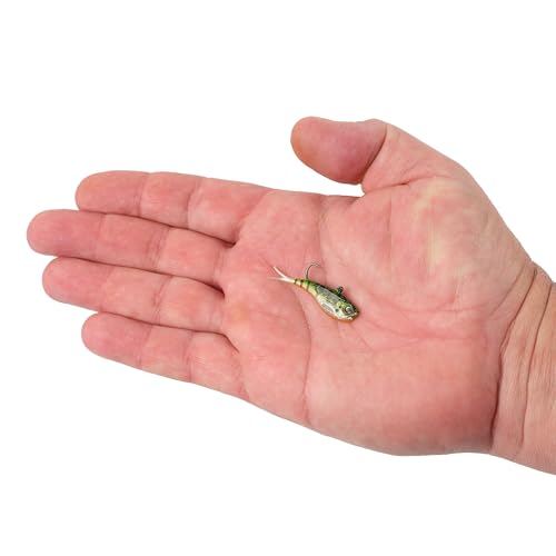 Berkley PowerBait Power Vibe - color: Fire Perch, size: 1 1/2 in - 1/16 oz