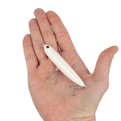 Berkley Berkley Drift Walker Saltwater - color: Pearl White, size: 3 /2in - 3/8 oz