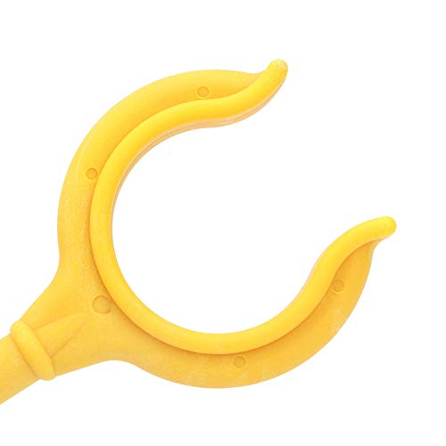 2 pcs Boat Oar Lock, Marine Rowlock Horn Side Mount, Fishing Rod Holder Bracket, for Marine Rubber Dinghy Accessories, Kayak,Cknoe,Marine Boat,Lifeboat - color: Yellow