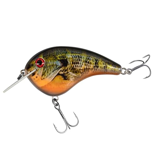 Strike King Strike King Chick Magnet Flatside Shallow Diver Fishing Lure, 7/16 oz, Dives 4-6'