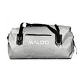 Malo’o Waterproof Dry Duffel, Heavy-Duty Roll Top Waterproof Gear Bag with Shoulder Strap & Molle Loops, Marine Duffel for Kayaking, Boating, Camping, Beach & Travel, Grey, 40L - color: Grey, size: 40L