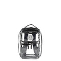 WOLFpak 9L Mini Tactical Backpack for Men & Women | Compact, Small Everyday Carry Bag for Gym & Travel | Durable, Water-Resistant Daypack with Molle System and Patch Panel (Clear) - color: Clear