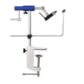 Aventik TrueGrip Fly Tying Vise with 360° Rotary Function – Smooth Ball Bearing System, Adjustable Tension, Durable Hook Jaws (Fits 26 to 4/0) - color: Blue, size: Vise with Clamp