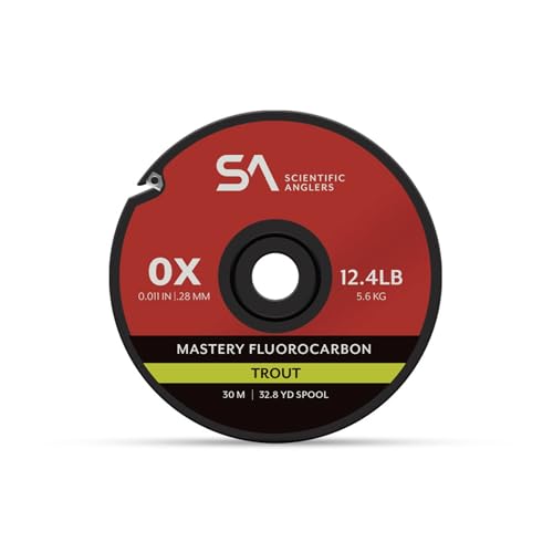Scientific Anglers Mastery Trout Fluorocarbon Tippet - size: 0X