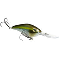 Strike King Pro Model 6XD Fishing Lure, Deep Diving Crankbait, Unique Curved Bill, Free-Floating Rattle Chambers, 1-Ounce, Dives to 19-Feet, Size 1 Treble Hooks - color: Summer Sexy Shad, size: 1 oz