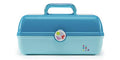 Caboodles On-the-go Girl - Forever Fun Cosmetic Organizer, Make-up & Accessory Case, Turquoise Over Sky, 1 count (CAB56264B) - color: Turquoise Over Sky