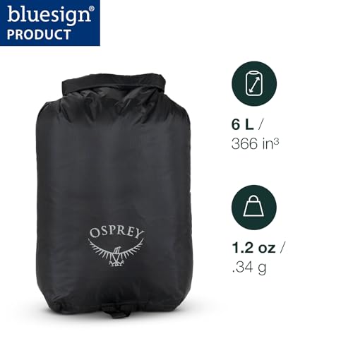 Osprey Ultralight Waterproof Dry Sack - color: Waterfront Blue, style: 6l
