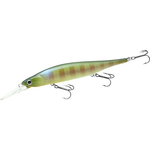LUCKY CRAFT Lightning Pointer 110DD Deep Diver Freshwater Bass Fishing Lures, Jerkbait Suspending Fishing Lure for Bass & Walleye Fish, Long Casting Fish Gear Accessories for Tackle Box, - color: 269 BE Gill