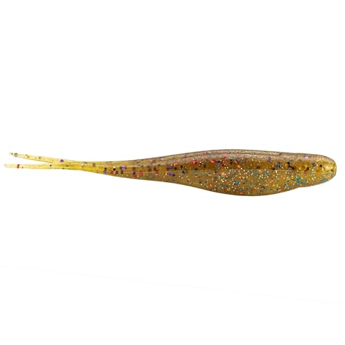 Strike King 3X Z Too Soft Jerkbait Fishing Lure, 5", Salt-Impregnated - color: Bluegill, size: 4"