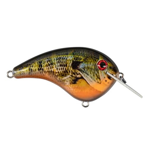 Strike King Strike King Chick Magnet Flatside Shallow Diver Fishing Lure, 7/16 oz, Dives 4-6'
