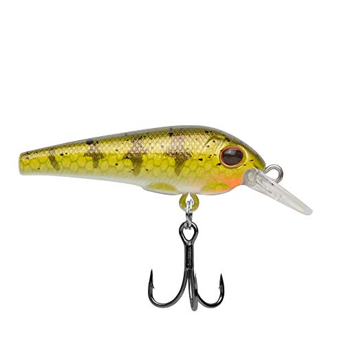 Berkley Hit Stick Fishing Hard Bait - color: Yellow Perch, size: 1 3/8in - 1/8 oz