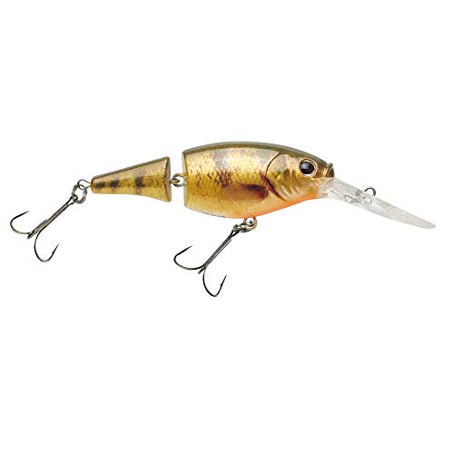 Berkley Flicker Shad Jointed Fishing Hard Bait - color: HD Yellow Perch, size: 2 3/4 in - 1/3 oz