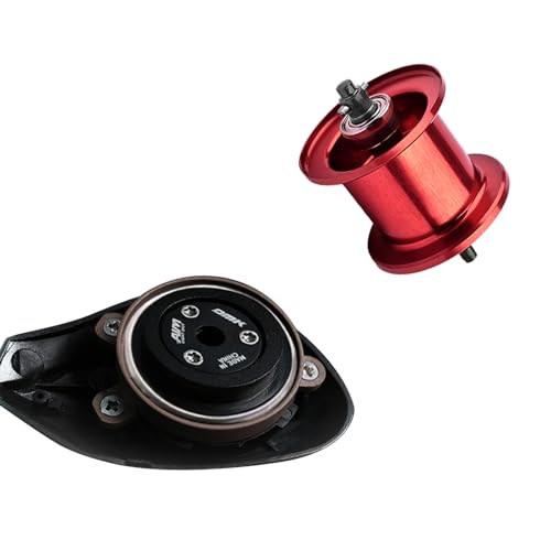 PURELURE Cheetah AIR Baitcasting Reel Carbon Fiber Side Cover and Aluminum DC Spool, Lure Weight 1-15g, DC Fishing Reel Accessories
