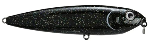 Strike King KVD Sexy Dawg Junior Fishing Lure, 3/8 oz, 3.75", Premium Topwater Lure - color: Black Lab, size: 3.75" (3/8 oz)