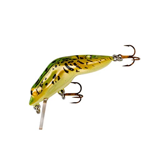 Rebel Lures Wee Frog Ultralight Crankbait Fishing Lure - color: Northern Leopard Frog, size: Teeny Wee Frog (0'- 2' Cranking Depth)