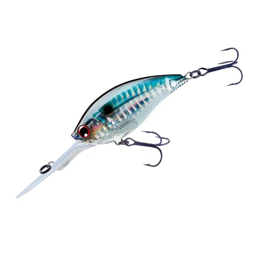 Yo-Zuri 3DB Deep Crank Floating Diver Lure, Pearl Chartreuse Lime, 2-3/4-Inch - color: Prism Shad