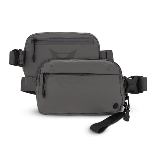Vertx Everyday Tactical Fanny Pack 2.0-100% Nylon Fanny Pack for Men and Women with CCW-Ready Design and Rapid Access Tab - Wolf Grey - 2L - color: Wolf Grey, style: Everyday Fanny Pack 2.0