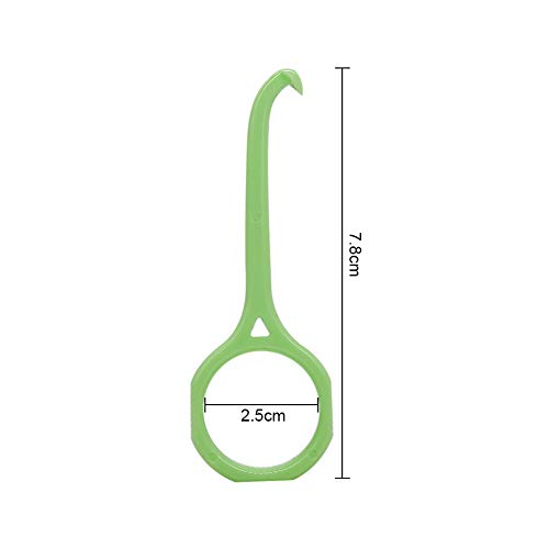 5 Pcs Clear Aligner Removal Tool,Aligner Hooks for Retainers,Oral Care Accessory,Ortho Tray Removal Hooks,Personal Orthodontic Supplies(Yellow) - color: Yellow