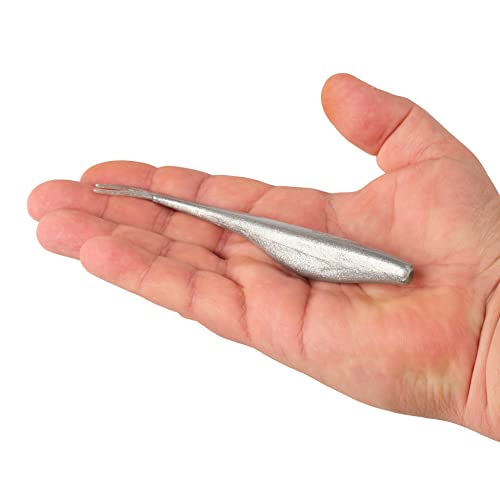 Berkley Gulp! Saltwater Jerk Shad Fishing Soft Bait - color: Chrome, size: 6"