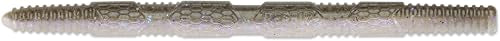 CrushCity Pig Stick Soft Plastic Stick Worm Bait, Versatile Finesse Action for Wacky, Neko, Texas & Ned Rigs - color: Electric Shad, size: o/s