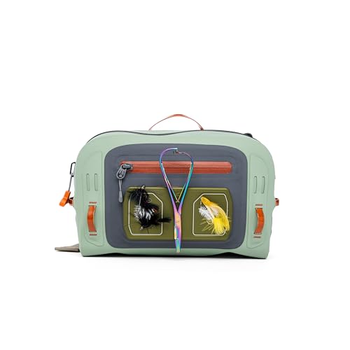 Cling Fishing Products Mag Grab Delta Fishing Magnet - Magnetic Holder and Organizer for Fishing Tools, Pliers, Hooks, Tackle - Used for Boats, Cars, Trucks, Bags, Gear Boxes - color: Deep Green, size: Dry Fly