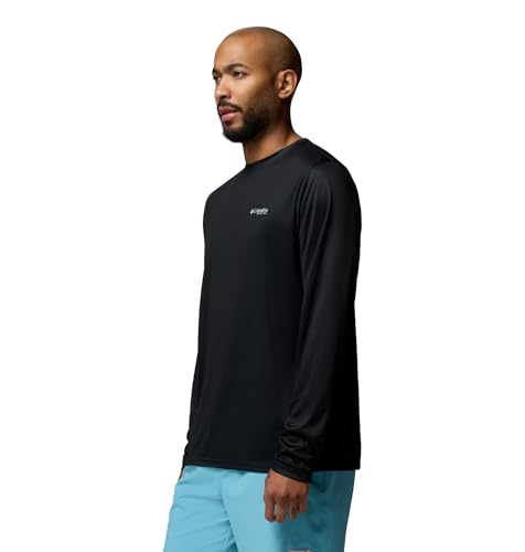Columbia Men's Terminal Tackle PFG Sea Creature Long Sleeve - color: Black, size: Medium