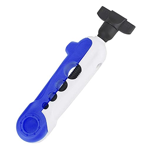 RiToEasysports Fishing Line Spooler Reel Winder,Mini Fishing Line Winding Spool for Varying Spool Sizes - color: white blue