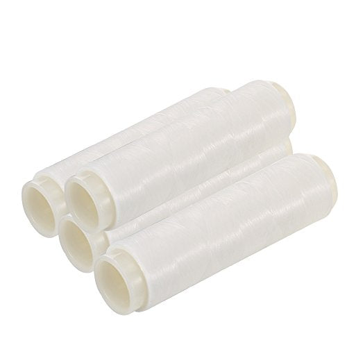 Lixada 4Pcs High Tensile Elastic Bait Thread Sea Fishing Line - size: 1