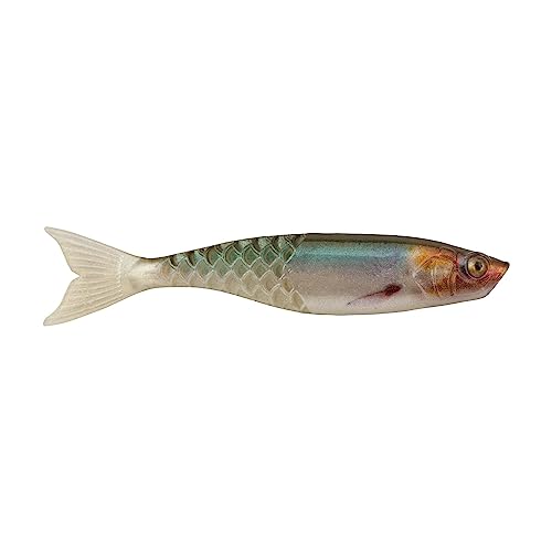 Berkley PowerBait PowerStinger Fishing Soft Bait - color: HD Stealth Minnow, size: 4 1/4"
