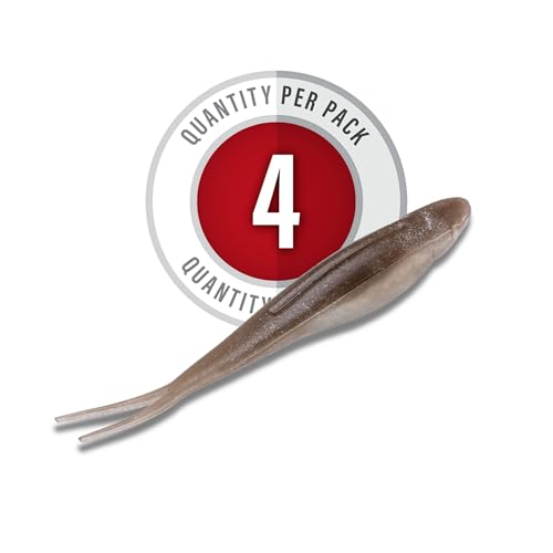 Strike King 3X Z Too Soft Jerkbait Fishing Lure, 5", Salt-Impregnated - color: Reel Shad, size: 7"