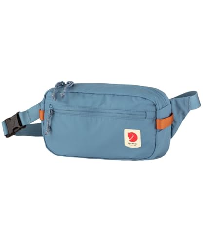 Fjällräven High Coast Hip Pack – Lightweight Waist Pack, Crossbody Sling Bag for Travel, Hiking & Everyday Use, Dawn Blue - color: Dawn Blue, size: One Size, style: High Coast Hip Pack