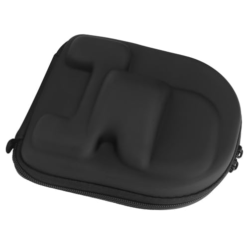 Reel Case – EVA Hard Shell Cover with Sponge Lining, Water proof Storage for Right-Hand Fishing Reels, Travel Protective Pouch (16x14.3x7cm, Black)‌