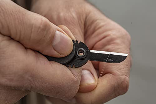 Smith’s 51213 RegalRiver Fishing Line Clippers - Cutters, Pick, Cutting Knife, Lure Turner - Tacklebox Tool - Anti-Corrosion - Small, Lightweight, Portable