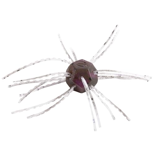 Strike King Tumbleweed Floating Fishing Lure, Finesse Creature Bait, 3-Inches, 4-Pack - color: Grape Whiskey