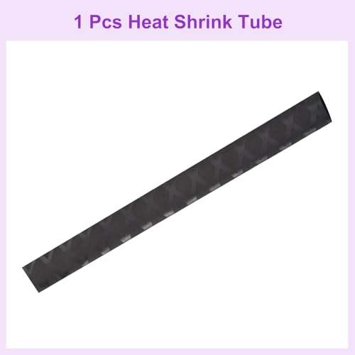 DMiotech Heat Shrink Sleeve Wrap Tubing x Tube Tubing for Fishing Rod Grips and Other Grips, Non Slip - Insulation - Waterproof 40'' Lengths, Dia 20mm Black - color: Black, size: Dia 20mm