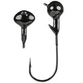 Strike King Tour Grade Football Shaky Head Bait - color: Black, size: 1/4oz