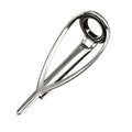 50PCS Fishing Rod/Pole Replacement Stainless Steel Tip Tops Repair Kits for Surf,Spinning, Casting - color: B-CRT 50PCS