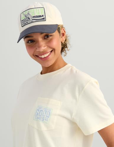 HUK Womens Short Sleeve Performance Tee, Fishing T-Shirt for Women - color: Tight Lines - Egret, size: X-Large