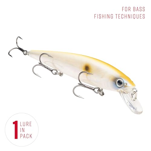Strike King KVD Jerkbait 3 Hook - color: Pro Bone, size: 4.75 inch (Pack of 1)