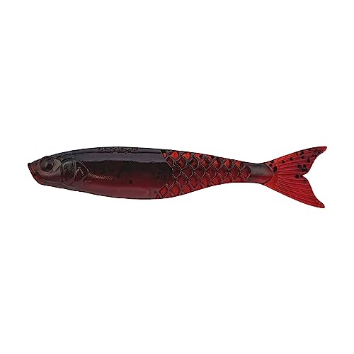 Berkley PowerBait PowerStinger Fishing Soft Bait - color: Ghost Red Craw, size: 3 1/2"
