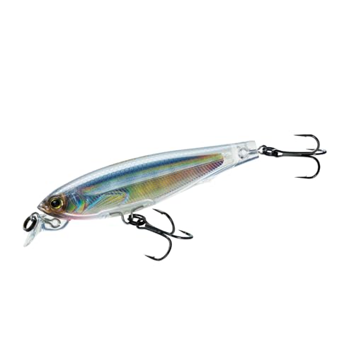 Duel Yo Zuri F 1157 3 Ds Minnow Suspending Lure 4 Inch - color: Holographic Ghost Shad
