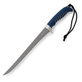 Buck Knives 225 Silver Creek Fixed Fillet Knife, 9-5/8" Titanium Coated Flexible Blade, Anti-Slip Rubber Grip, Portable Fishing Knife for Saltwater & Freshwater, Fishing Gear, 5.3 oz - size: 9"