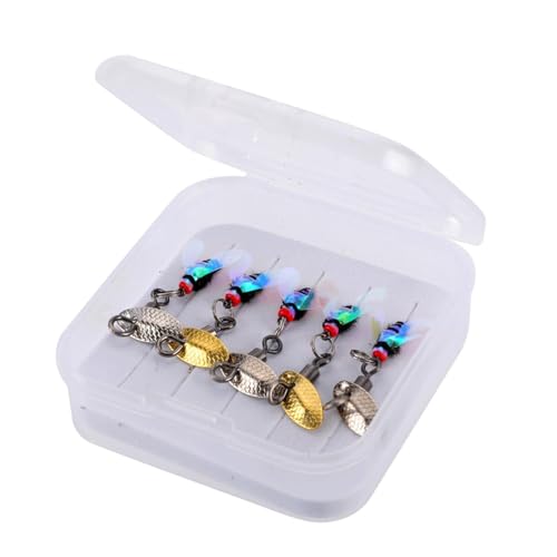 Fly Fishing Lures Kit Fishing Fly,Fly Fishing Kit Fly Fishing Lures,Handmade Lures Assortment Kit Artificial Bait Hooks for Bass Trout Salmon Fishing,Suitable for Freshwater and Saltwater - size: Green fly