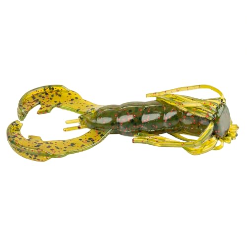 Strike King Rage Luau Craw Soft Bait - color: 18 - Watermelon Seed with Red Flake