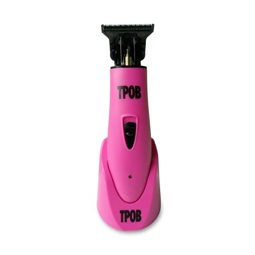 TPOB Ghost X Beard Trimmer Hair Clippers for Men, Professional Hair Trimmer T-Blade Trimmer Cordless Rechargeable Edgers Clippers Electric Beard Trimmer Shaver (Ghost X Candy) - color: Ghost X Candy