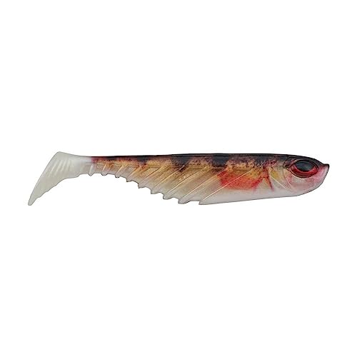Berkley PowerBait Ripple Shad Fishing Soft Bait - color: HD Yellow Perch, size: 5"